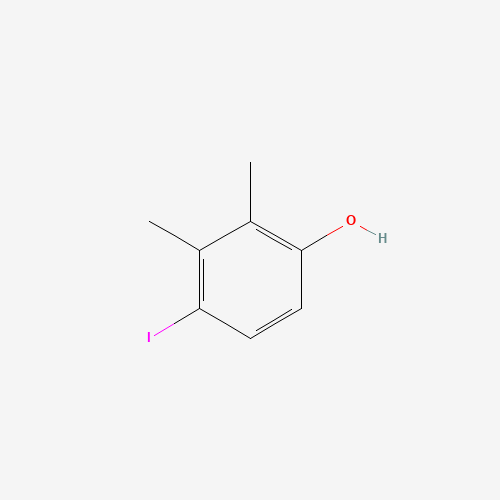 4-iodo-2,3-dimethylphenol (CAS: 17938-69-1) - Chemical Structure and Molecular Formula 