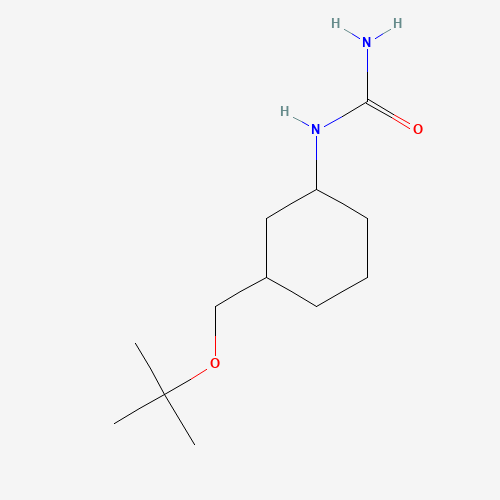 [3-[(2-methylpropan-2-yl)oxymethyl]cyclohexyl]urea (CAS: 347184-70-7) - Related Chemical Product