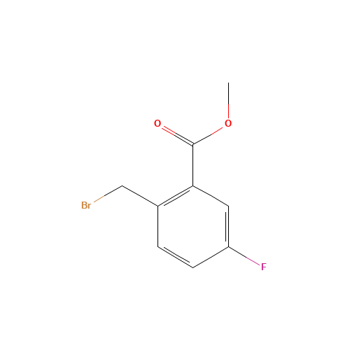 methyl 2-(bromomethyl)-5-fluorobenzoate (CAS: 138786-65-9) - Related Chemical Product