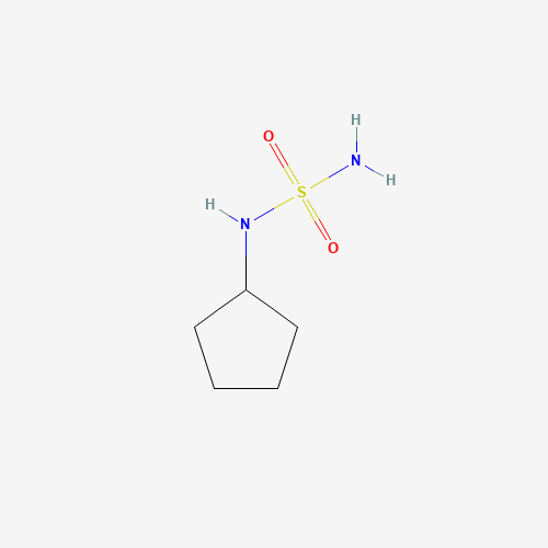 (sulfamoylamino)cyclopentane (CAS: 866490-18-8) - Chemical Structure and Molecular Formula 