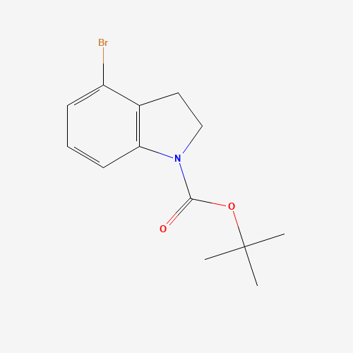 tert-butyl 4-bromo-2,3-dihydroindole-1-carboxylate (CAS: 885272-46-8) - Related Chemical Product