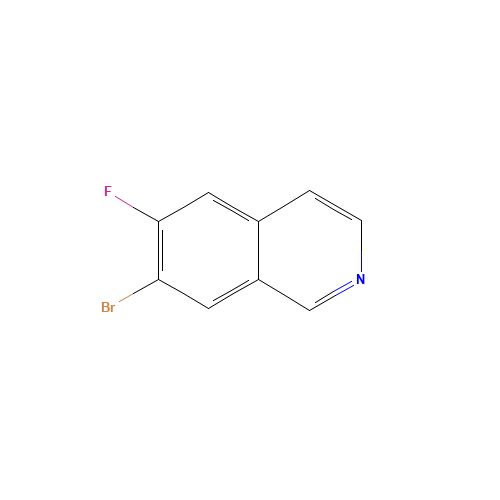 7-bromo-6-fluoroisoquinoline (CAS: 923022-40-6) - Related Chemical Product