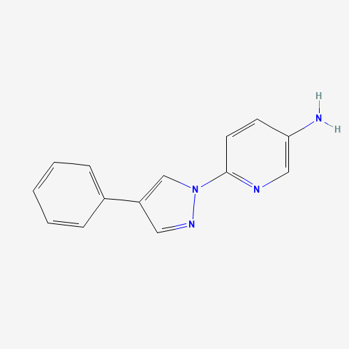 6-(4-phenylpyrazol-1-yl)pyridin-3-amine (CAS: 1393125-41-1) - Related Chemical Product