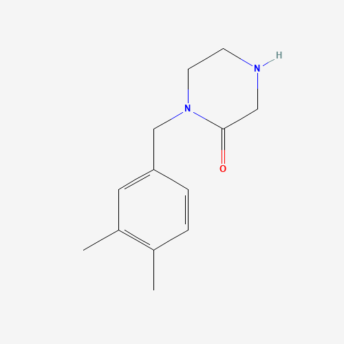1-[(3,4-dimethylphenyl)methyl]piperazin-2-one (CAS: 938458-92-5) - Related Chemical Product
