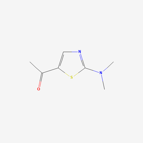 1-[2-(dimethylamino)-1,3-thiazol-5-yl]ethanone (CAS: 118134-24-0) - Related Chemical Product
