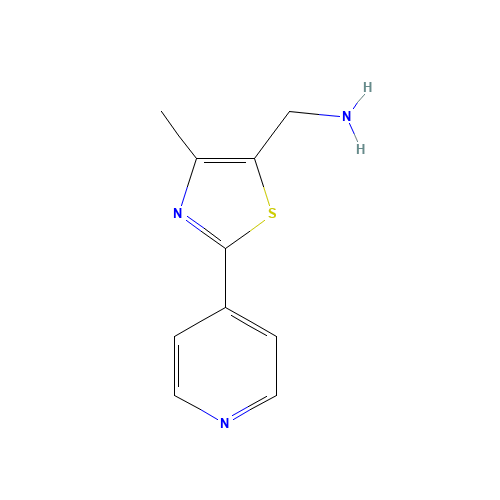 (4-methyl-2-pyridin-4-yl-1,3-thiazol-5-yl)methanamine (CAS: 933742-59-7) - Related Chemical Product