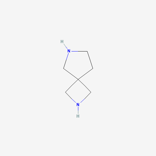 2,7-diazaspiro[3.4]octane (CAS: 136098-13-0) - Chemical Structure and Molecular Formula 