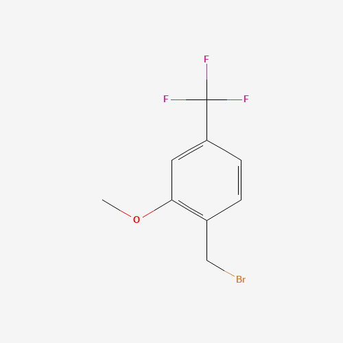 1-(bromomethyl)-2-methoxy-4-(trifluoromethyl)benzene (CAS: 886500-59-0) - Related Chemical Product