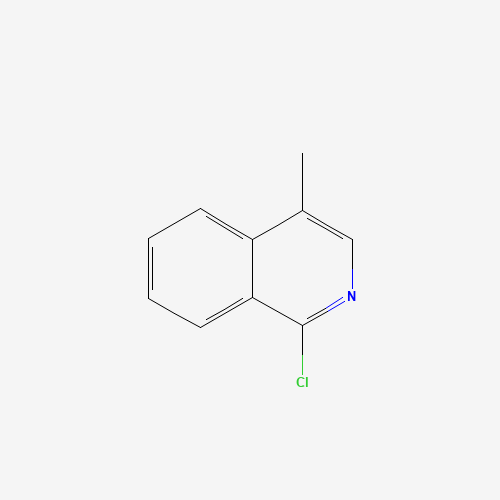 1-chloro-4-methylisoquinoline (CAS: 24188-78-1) - Chemical Structure and Molecular Formula 