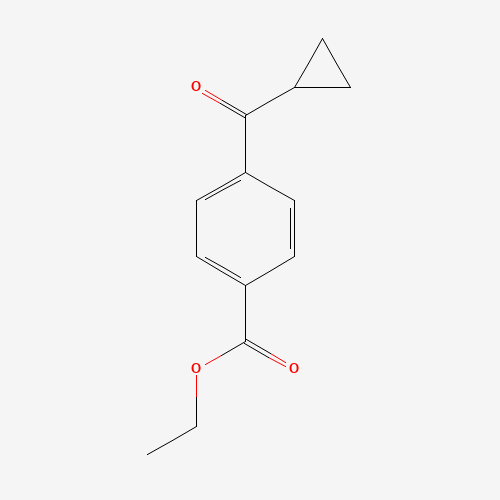 ethyl 4-(cyclopropanecarbonyl)benzoate (CAS: 863769-67-9) - Related Chemical Product
