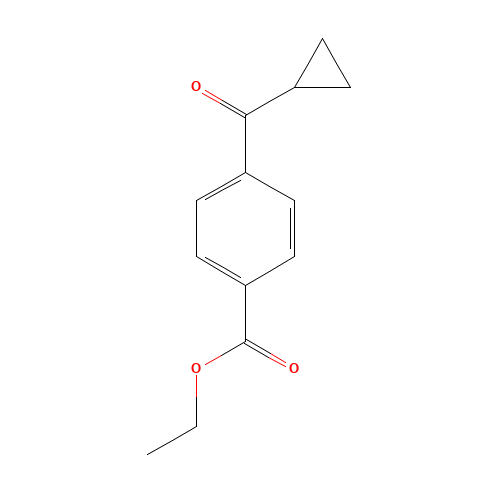 ethyl 4-(cyclopropanecarbonyl)benzoate (CAS: 863769-67-9) - Related Chemical Product