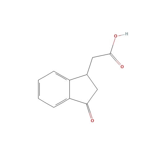 2-(3-oxo-1,2-dihydroinden-1-yl)acetic acid (CAS: 25173-12-0) - Related Chemical Product