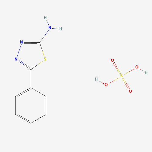 5-phenyl-1,3,4-thiadiazol-2-amine;sulfuric acid (CAS: 340169-03-1) - Related Chemical Product