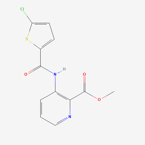 methyl 3-[(5-chlorothiophene-2-carbonyl)amino]pyridine-2-carboxylate (CAS: 929214-63-1) - Related Chemical Product