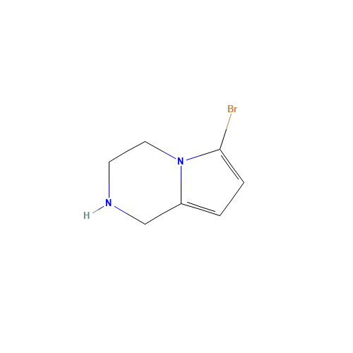 6-bromo-1,2,3,4-tetrahydropyrrolo[1,2-a]pyrazine (CAS: 1174645-20-5) - Related Chemical Product