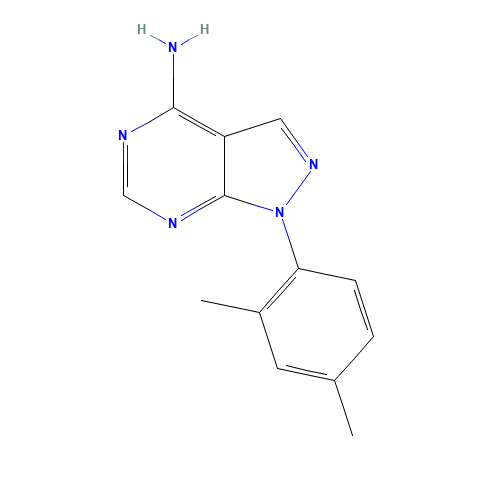 1-(2,4-dimethylphenyl)pyrazolo[3,4-d]pyrimidin-4-amine (CAS: 852313-96-3) - Related Chemical Product