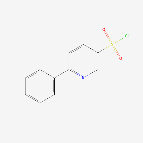 6-phenylpyridine-3-sulfonyl chloride (CAS: 884507-12-4) - Chemical Structure and Molecular Formula 