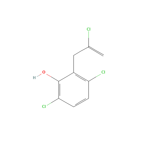 3,6-dichloro-2-(2-chloroprop-2-enyl)phenol (CAS: 139548-92-8) - Related Chemical Product