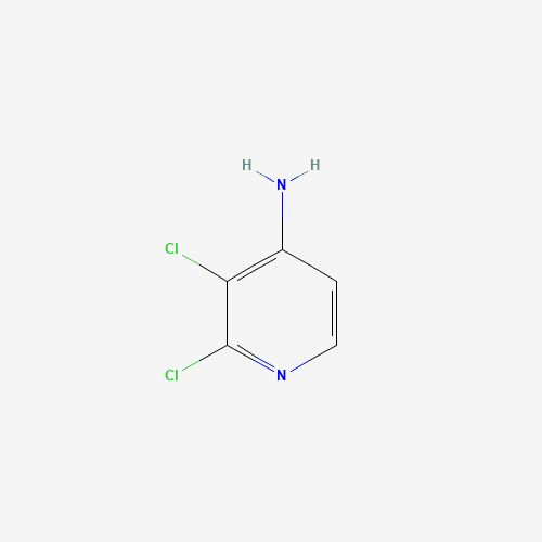 2,3-dichloropyridin-4-amine (CAS: 184416-83-9) - Chemical Structure and Molecular Formula 