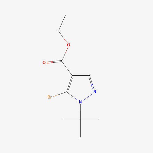 ethyl 5-bromo-1-tert-butylpyrazole-4-carboxylate (CAS: 1245272-40-5) - Related Chemical Product