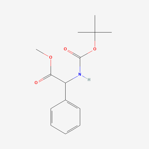 methyl 2-[(2-methylpropan-2-yl)oxycarbonylamino]-2-phenylacetate (CAS: 169512-94-1) - Related Chemical Product