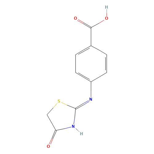 4-[(4-oxo-1,3-thiazol-2-yl)amino]benzoic acid (CAS: 82365-56-8) - Related Chemical Product