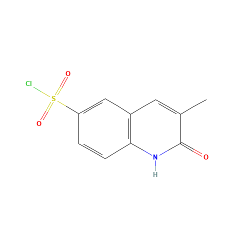3-methyl-2-oxo-1H-quinoline-6-sulfonyl chloride (CAS: 1181714-73-7) - Related Chemical Product