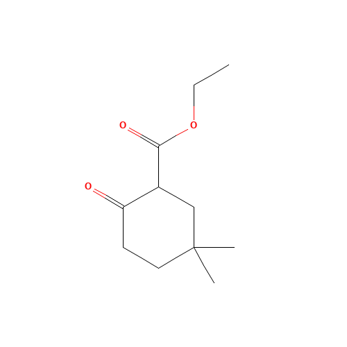 ethyl 5,5-dimethyl-2-oxocyclohexane-1-carboxylate (CAS: 64229-88-5) - Chemical Structure and Molecular Formula 