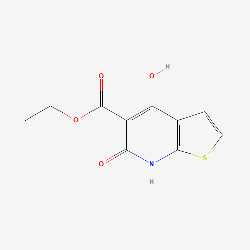 ethyl 4-hydroxy-6-oxo-7H-thieno[2,3-b]pyridine-5-carboxylate (CAS: 99429-68-2) - Related Chemical Product