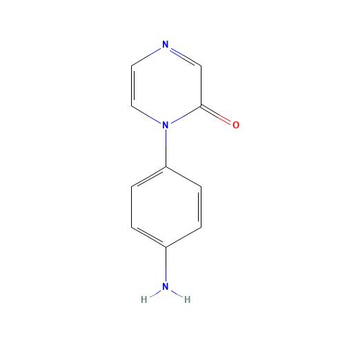 1-(4-aminophenyl)pyrazin-2-one (CAS: 444002-64-6) - Related Chemical Product