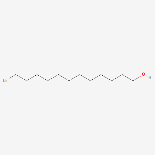 12-bromododecan-1-ol (CAS: 3344-77-2) - Chemical Structure and Molecular Formula 