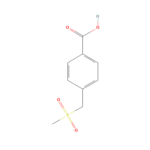 4-(methylsulfonylmethyl)benzoic acid (CAS: 199535-00-7) - Related Chemical Product
