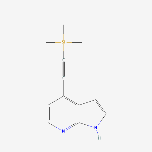 trimethyl-[2-(1H-pyrrolo[2,3-b]pyridin-4-yl)ethynyl]silane (CAS: 1015609-91-2) - Related Chemical Product