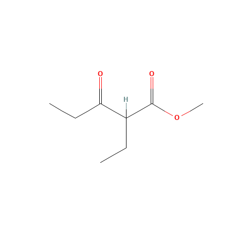methyl 2-ethyl-3-oxopentanoate (CAS: 32493-32-6) - Chemical Structure and Molecular Formula 