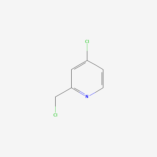 4-chloro-2-(chloromethyl)pyridine (CAS: 10177-21-6) - Chemical Structure and Molecular Formula 