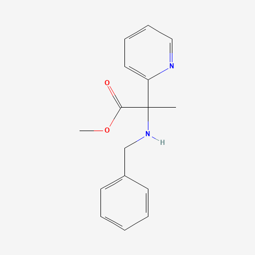methyl 2-(benzylamino)-2-pyridin-2-ylpropanoate (CAS: 630133-01-6) - Related Chemical Product