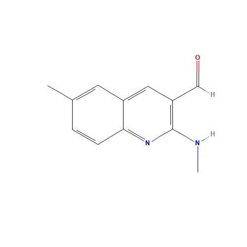 6-methyl-2-(methylamino)quinoline-3-carbaldehyde (CAS: 1393579-28-6) - Related Chemical Product