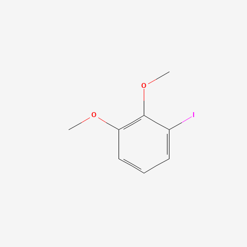 1-iodo-2,3-dimethoxybenzene (CAS: 25245-33-4) - Chemical Structure and Molecular Formula 