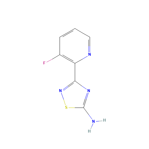 3-(3-fluoropyridin-2-yl)-1,2,4-thiadiazol-5-amine (CAS: 1179361-19-3) - Related Chemical Product