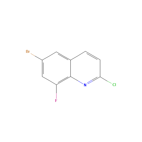 6-bromo-2-chloro-8-fluoroquinoline (CAS: 1215767-81-9) - Related Chemical Product