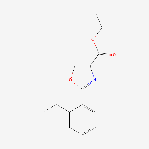 ethyl 2-(2-ethylphenyl)-1,3-oxazole-4-carboxylate (CAS: 885274-58-8) - Related Chemical Product