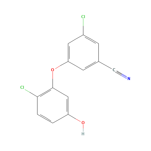 3-chloro-5-(2-chloro-5-hydroxyphenoxy)benzonitrile (CAS: 920036-12-0) - Related Chemical Product