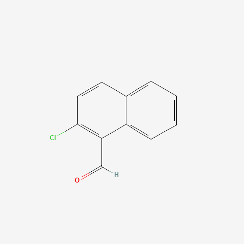 2-chloronaphthalene-1-carbaldehyde (CAS: 25986-40-7) - Chemical Structure and Molecular Formula 