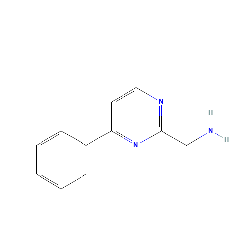 (4-methyl-6-phenylpyrimidin-2-yl)methanamine (CAS: 944902-65-2) - Related Chemical Product