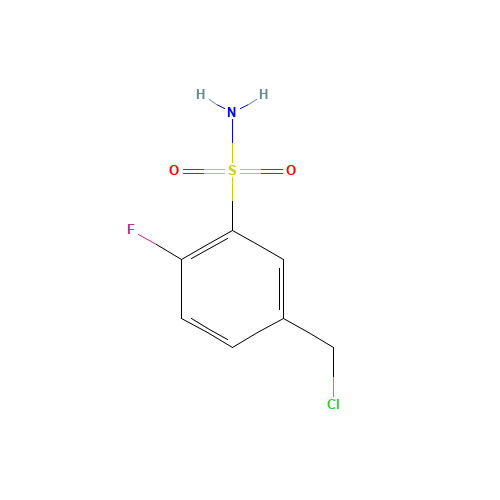 5-(chloromethyl)-2-fluorobenzenesulfonamide (CAS: 1379371-14-8) - Related Chemical Product