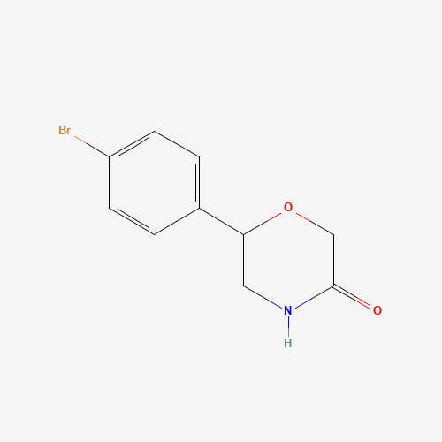 6-(4-bromophenyl)morpholin-3-one (CAS: 1368418-27-2) - Related Chemical Product