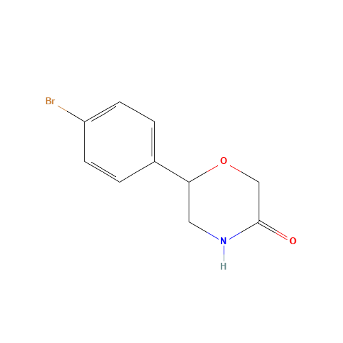 6-(4-bromophenyl)morpholin-3-one (CAS: 1368418-27-2) - Related Chemical Product