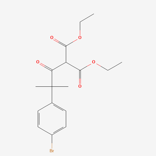 diethyl 2-[2-(4-bromophenyl)-2-methylpropanoyl]propanedioate (CAS: 1035261-71-2) - Related Chemical Product