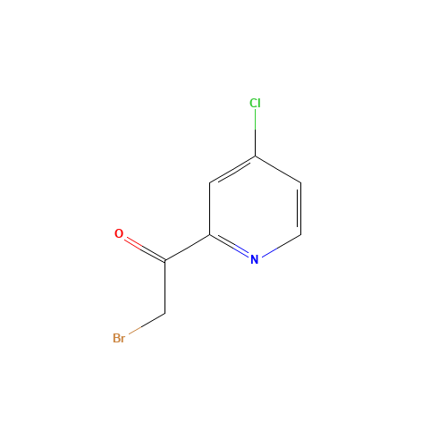 2-bromo-1-(4-chloropyridin-2-yl)ethanone (CAS: 718595-36-9) - Related Chemical Product