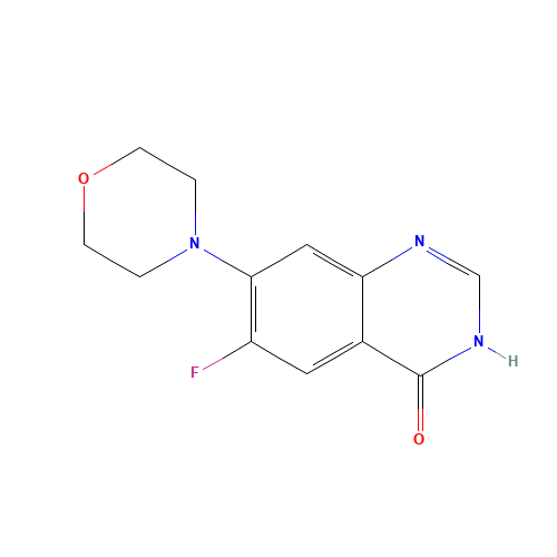 6-fluoro-7-morpholin-4-yl-1H-quinazolin-4-one (CAS: 1334602-78-6) - Related Chemical Product